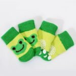 3D Doll Design Anti-Slip, Anti-Scratch & Anti-Dirty Pet Socks, 4-Pack - Image 15
