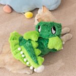 Autumn & Winter Faux Rabbit Fur Dinosaur Costume, Halloween Funny Pet Apparel for Cats and Dogs - Image 4