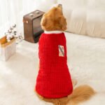 Autumn & Winter Universal Thickened Warm Coral Fleece Dog Sweater for Large Breeds (Golden Retriever, Labrador Retriever) Pet Apparel - Image 2