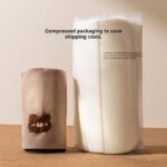 Washable Sponge Pet Stairs with Gentle Slope, Collapsible Dog Ramp for Small Dogs to Get on Couch & Bed - Image 2