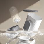 Automatic Pet Feeder & Water Dispenser for Dogs & Cats, Ceramic & Stainless Steel Pet Bowls - Image 2