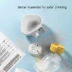 Automatic Pet Water Dispenser, Portable Dog Travel Water Bottle for Walking, Hanging Water & Food Cup for Cats and Dogs - Image 4