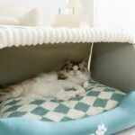 New Arrival Pet Bed with Drawer, Spacious Semi-Enclosed Cat & Dog Bed for Winter Warmth - Image 4