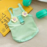 Spring & Summer Lightweight 3D Flower Design Harness Vest, Pet Apparel for Small Puppies (Teddy, Yorkshire Terrier) - Image 3