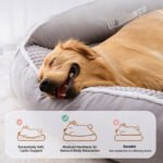 Thickened Pet Bed Sofa for Large Dogs (Golden Retriever & Labrador) and Cats, Winter & All-Season Warm Dog Cushion & Cat Bed - Image 2