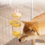 Ball-Type Pet Water Dispenser, Automatic Hanging Water Feeder for Dogs & Cats, Cage-Mounted Drinking Cup for Pets - Image 2