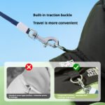 Full-Body Waterproof 4-Legged Dog Raincoat for Small Dogs, Dirt-Resistant Pet Apparel for Rainy Days - Image 4