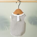 Spring & Summer Minimalist Style Breathable Polka Dot Cat Vest - Image 4