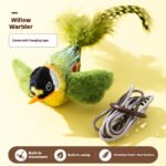 Bird Call Simulation Toy, Interactive Self-Play Teaser for Indoor Cats, Boredom Relief & Energy Burning Kitten Toy - Image 5