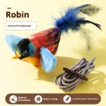 Bird Call Simulation Toy, Interactive Self-Play Teaser for Indoor Cats, Boredom Relief & Energy Burning Kitten Toy - Image 7