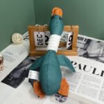 Squeaky Goose Plush Dog Toy, Interactive Teething Chew Toy for Dogs & Cats - Image 3