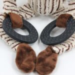 Plush Rope Knot Chew Toy with Rubber Ring - Image 3